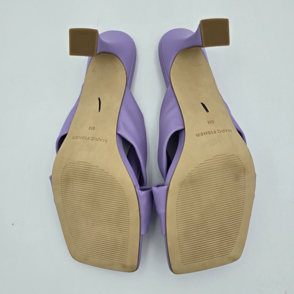 Mark Fisher Loreda Heeled Sandals, Lavender (Light Purple) Women's Size 8M - Picture 9 of 13